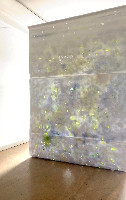 Dominique De Beir, 'Point' - Grand Rideau, papier, pigments, paraffine, perforaties, 2021, 3.50 x 2.50 m.
PHŒBUS•Rotterdam