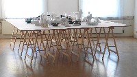 Pjotr Müller, verzameling van sculpturen, gemaakt in pla, met de 3D printer,

2014-2015 (tafel)
PHŒBUS•Rotterdam