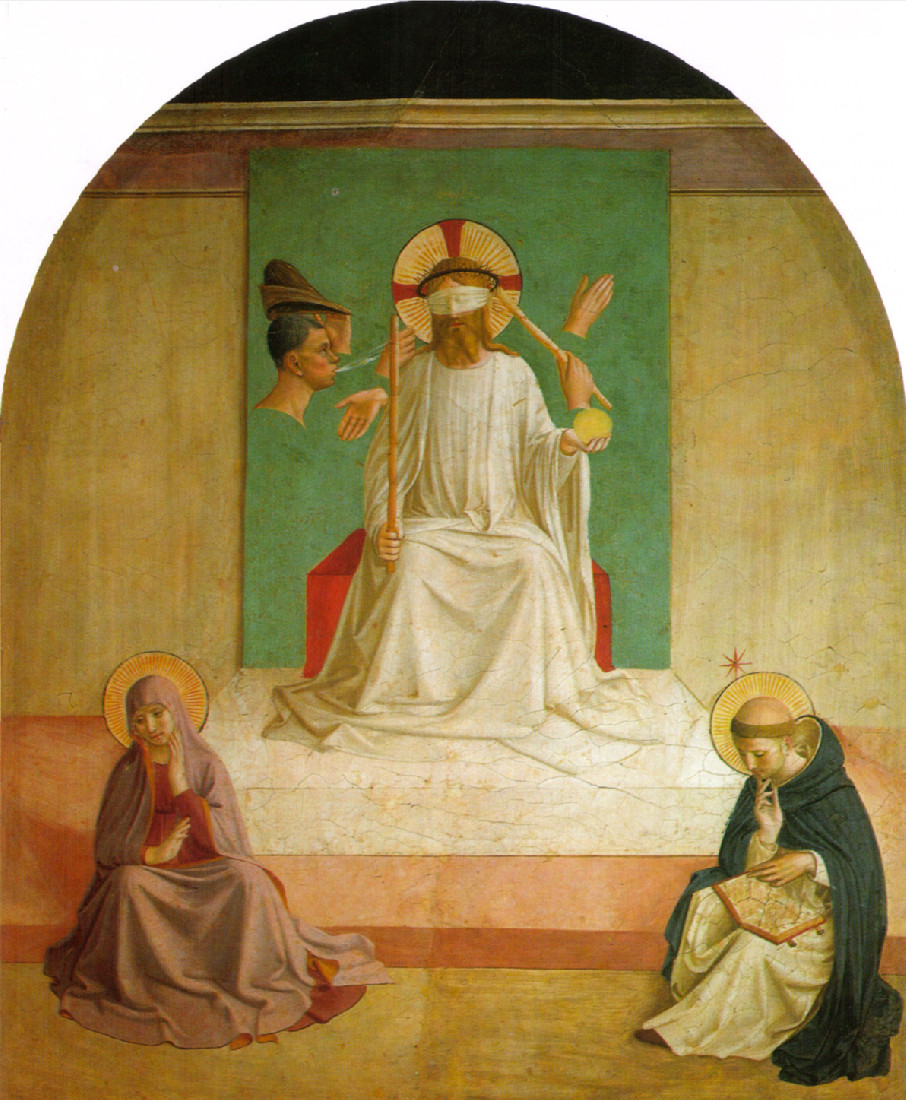 Fra Angelica, 'Bespotting van Christus', San Marco, Florence, fresco in cel 7
PHŒBUS•Rotterdam Fra Angelica, 'Bespotting van Christus', San Marco, Florence, fresco in cel 7
PHŒBUS•Rotterdam