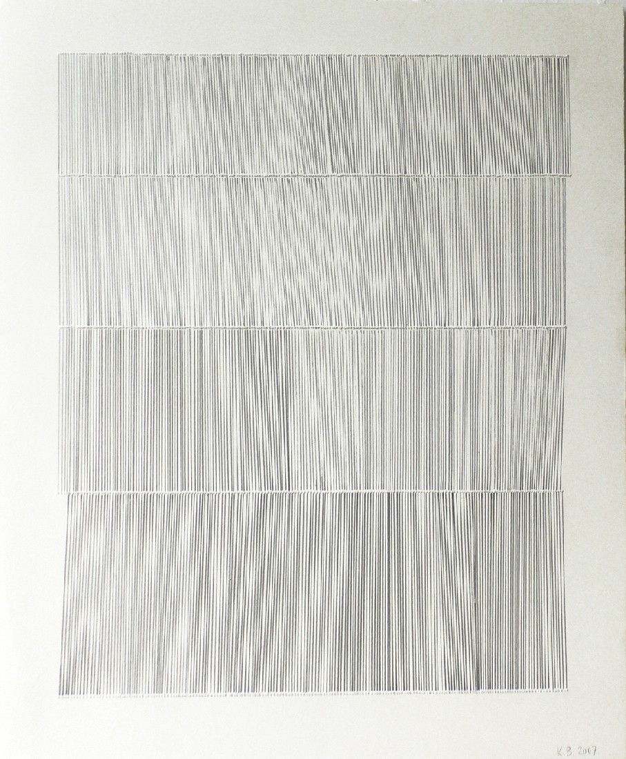 Kostana Banovic, een van zes tekeningen potlood/papier, geperforeerd, 2004,

elk 48 x 32 cm.
PHŒBUS•Rotterdam