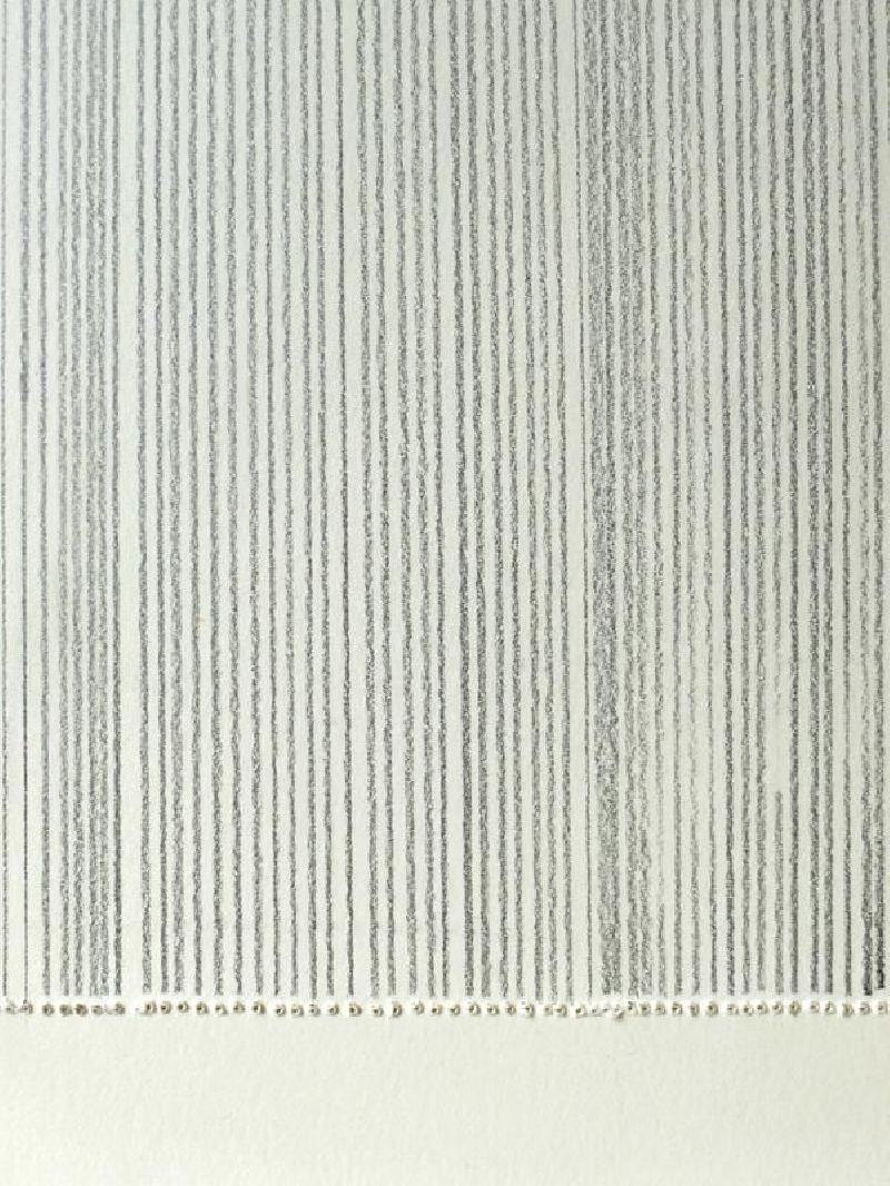 Kostana Banovic, z.t. 2007, detail van met potlood betekend, geperforeerd papier, 40 x 33.5 cm. (uit zesdelige serie, met 1, 2, 3, 4, 8 en veel rijen perforaties en potloodstrepen - hier detail werk met een rij potloodstrepen)
PHŒBUS•Rotterdam