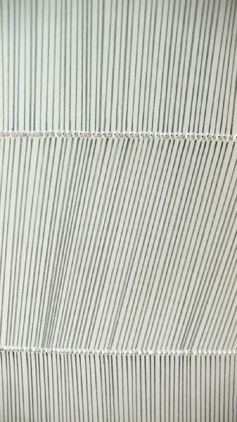 Kostana Banovic, z.t. 2007, detail van met potlood betekend, geperforeerd papier,

(uit zesdelige serie, met verschillende rijen perforaties en potloodstrepen)

40 x 33.5 cm.
PHŒBUS•Rotterdam