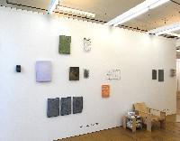 Hans Houwing, werk in metaalgaas, Dominique de Beir, werk in polystyreen/pigment/was
PHŒBUS•Rotterdam