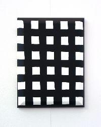 Tineke Bouma, z.t. 1995, latex en acryl op katoen, paneel, 40.5 x 30.5 cm.
PHŒBUS•Rotterdam
