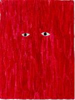 Célio Braga, Bloody Eyes, 2021. Oil on layered cloth. 38 x 29 cm.
PHŒBUS•Rotterdam