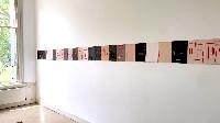 Célio Braga,''Open Wounds'', 2019/2020,

kleurpotlood, olie en was op papier, canvas en doek.
PHŒBUS•Rotterdam