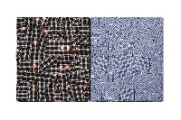 Célio Braga, ''Perfect Freinds, Perfect Lovers, 2025; deconstructed men's shirts hand stitched over a wooden stretcher, 35 x 61 cm. 03 - Tim e Jay ...
PHŒBUS•Rotterdam