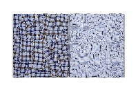 Célio Braga, ''Perfect Freinds, Perfect Lovers, 2025; deconstructed men's shirts hand stitched over a wooden stretcher, 35 x 61 cm. 04 - Rui e Scott ...
PHŒBUS•Rotterdam