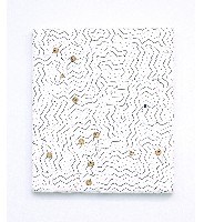 Célio Braga, ''Perfect Friends, Perfect Lovers'', 2025, deconstructed men's shirt hand stitched over a wooden stretcher, 35 x 30 cm. - 45. Mark ...
PHŒBUS•Rotterdam