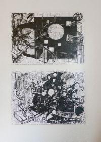 Gilbert van Drunen, tekeningen in potlood 1 x 1.40 m.
PHŒBUS•Rotterdam
