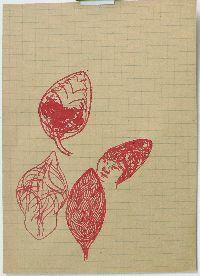 Bea Emsbach, tekeningen van haar afstudeerproject 1994, rode inkt / A5 papier.

(hfd3bladrn) UNICUM
PHŒBUS•Rotterdam
