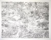 Anne Marie Finné, (expositie nr.10) - ''Vue Générale.G.II (La Hulpe)'', 2019,

tekening potlood op papier 44 x 56 cm. (ingelijst 47 x 59 cm.)
PHŒBUS•Rotterdam