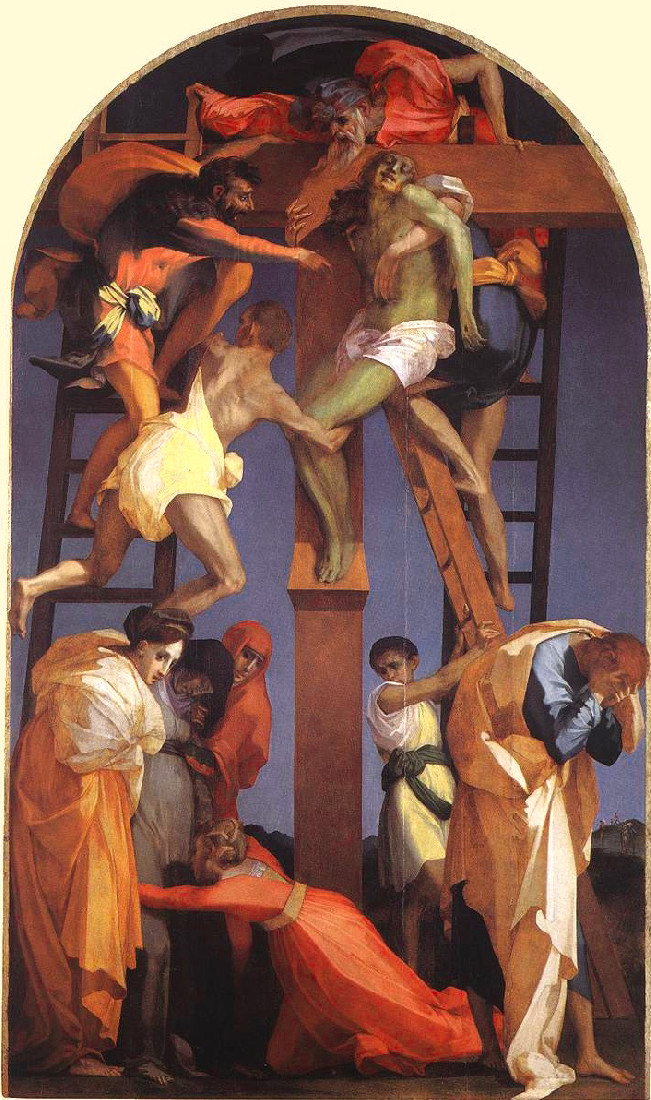 Rosso Fiorentino, 'Deposizione dalla croce (Kruisafname)', 1521 - de afbeelding vonden wij bij de destijds gemaakte foto van de ophanging van het 'Rideau du Louvre'.
PHŒBUS•Rotterdam Rosso Fiorentino, 'Deposizione dalla croce (Kruisafname)', 1521 - de afbeelding vonden wij bij de destijds gemaakte foto van de ophanging van het 'Rideau du Louvre'.
PHŒBUS•Rotterdam