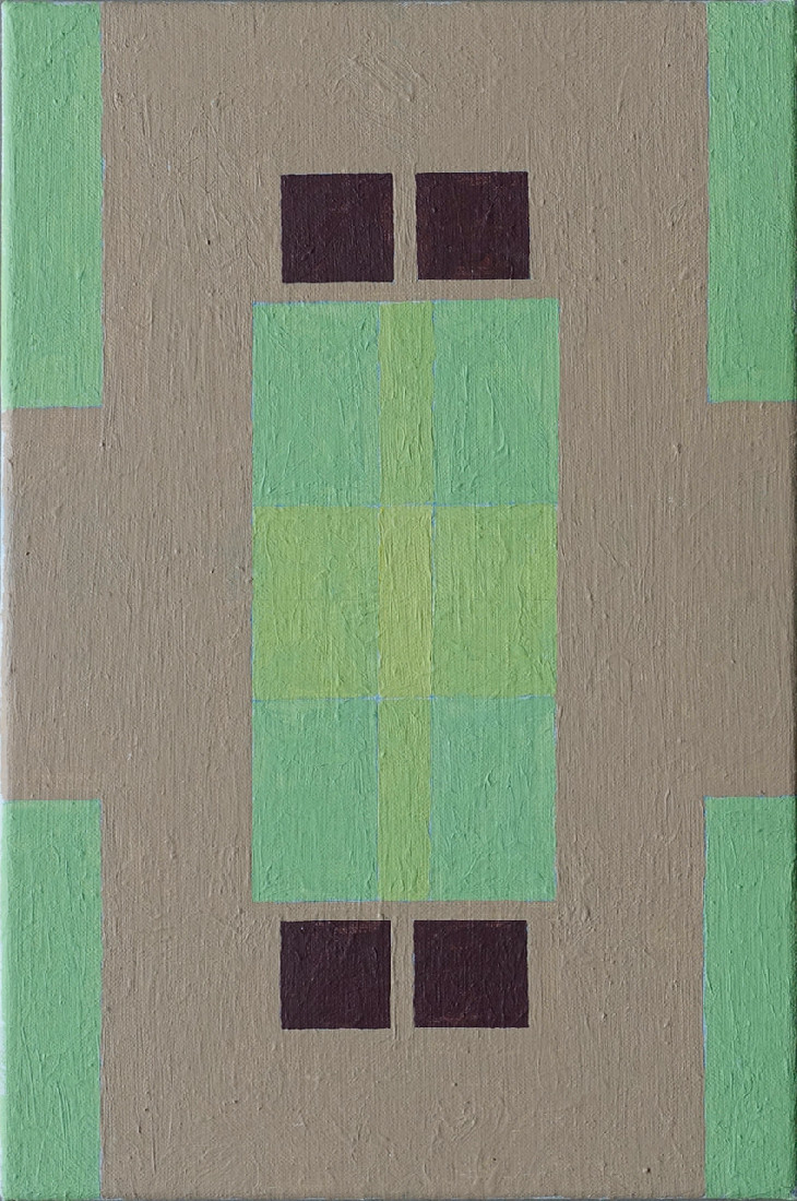 Stefan Gritsch, ''STATIONS OF THE WAR'', 2022-23,
acrylverf op linnen, 17 delen, elk 39 x 26 cm.
Deze werken zijn gebaseerd op geografische kaartjes uit kranten over oorlogszones;
het patroon van de steden is uitgangspunt en viermaal gedraaid.
PHŒBUS•Rotterdam Stefan Gritsch, ''STATIONS OF THE WAR'', 2022-23,
acrylverf op linnen, 17 delen, elk 39 x 26 cm.
Deze werken zijn gebaseerd op geografische kaartjes uit kranten over oorlogszones;
het patroon van de steden is uitgangspunt en viermaal gedraaid.
PHŒBUS•Rotterdam