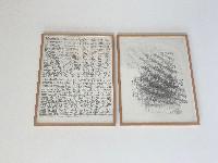 Toine Horvers, tekeningen, ''Names'' [.], zw potlood / papier, 50 x 65 in lijst.
PHŒBUS•Rotterdam