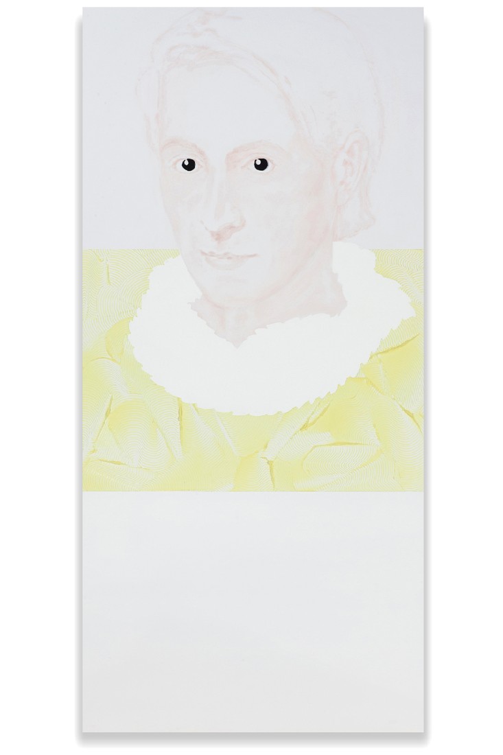 Bernadet ten Hove, 1. Aletta Adriaensdochter, 2015. Naar Rembrandt van Rijn. Uit de reeks Present Presence XL, acryl, lakverf en vilt op aluminium, 154 x 73,5 x 2 cm.
PHŒBUS•Rotterdam Bernadet ten Hove, 1. Aletta Adriaensdochter, 2015. Naar Rembrandt van Rijn. Uit de reeks Present Presence XL, acryl, lakverf en vilt op aluminium, 154 x 73,5 x 2 cm.
PHŒBUS•Rotterdam