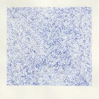 Sarah van der Lijn, blauwhuid, 26.09.2018, pigment op papier, 30 x 30 cm.
PHŒBUS•Rotterdam