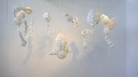 Regula Maria Müller, Wolkenstudies in glas en papier (gesponnen, gebreid), 2013,

16 x 30 x 15 cm. tot 80 x 65 x 25 cm.
PHŒBUS•Rotterdam