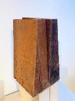 Susanne Schmitt, 2021, 'Havenhoed', grijs - gebaseerd op twee gevonden blokken hout
PHŒBUS•Rotterdam