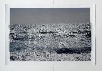 Eva-Maria Schön, 2017, foto van zee [II], met één brede, horizontale 'Pinselstreich', 1 x 0.70 m.
PHŒBUS•Rotterdam